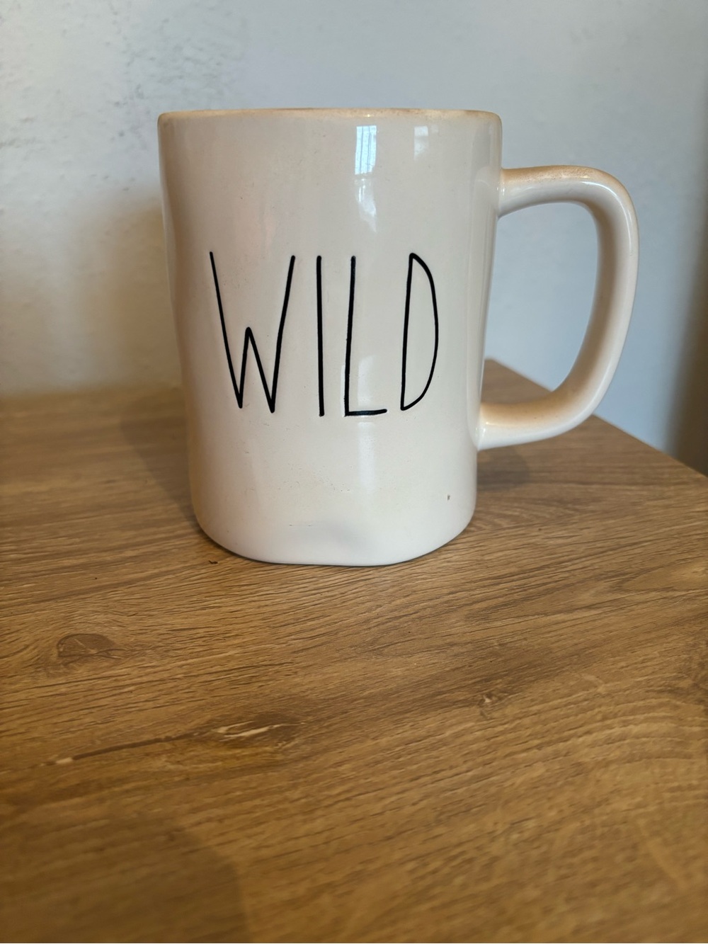 Rae Dunn “Wild” Ceramic Coffee Mug - Cream